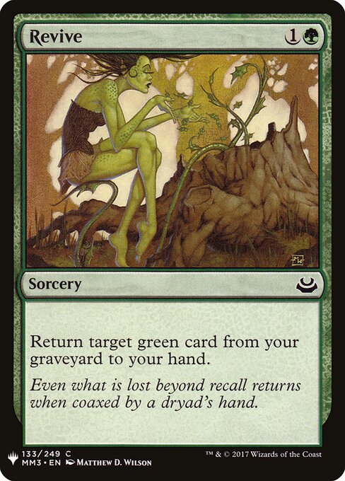 Reviver — The List MM3-133