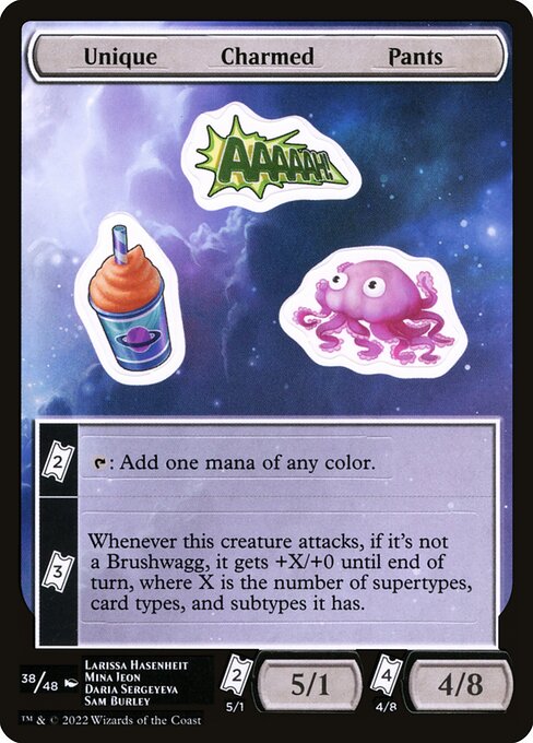 Unique Charmed Pants — Unfinity Sticker Sheets 38
