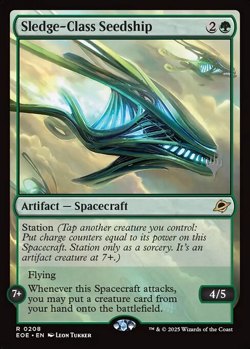 Sledge-Class Seedship — Edge of Eternities Promos 208p