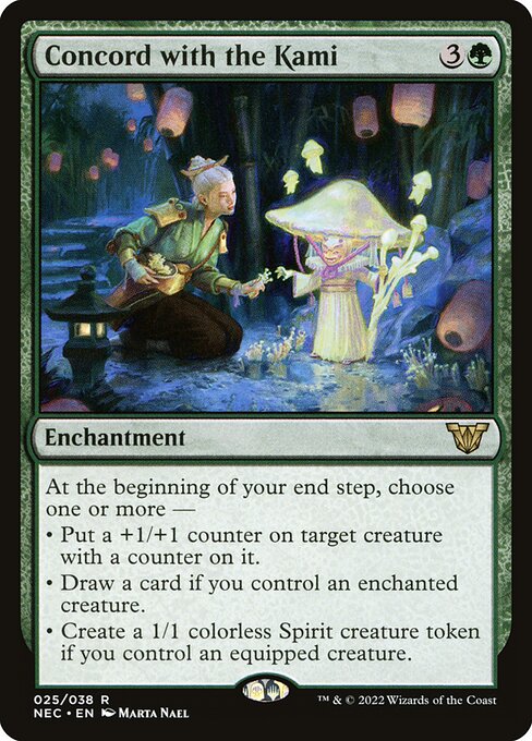 Concórdia com os Kami — Neon Dynasty Commander 25