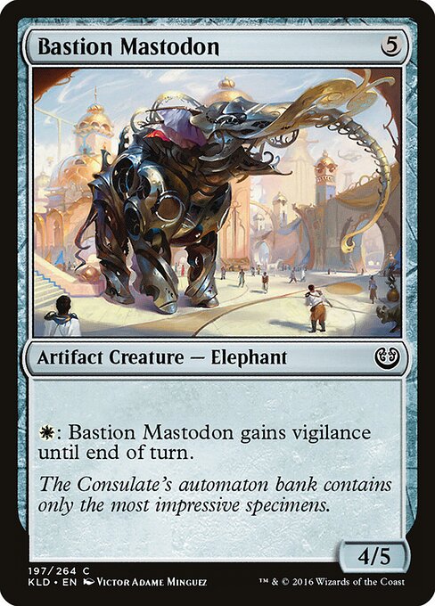 Mastodonte do Bastião — Kaladesh 197