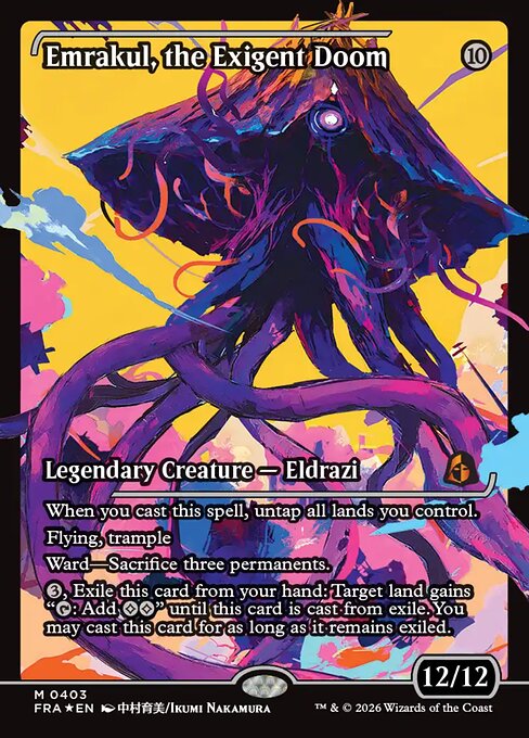 Emrakul, the Exigent Doom — Reality Fracture 403