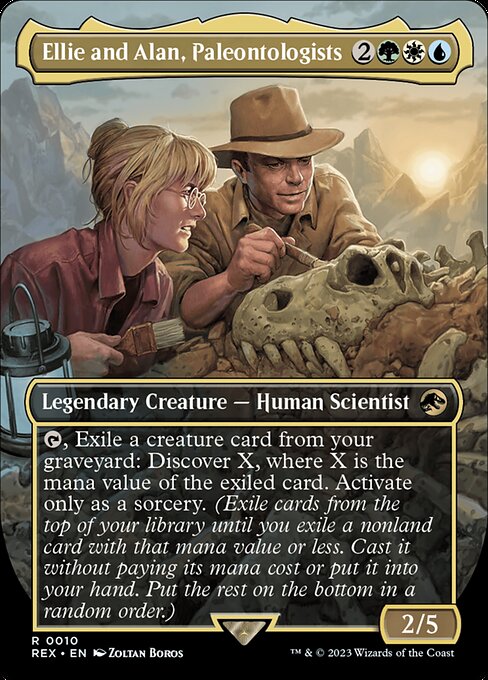 Ellie e Alan, Paleontólogos — Jurassic World Collection 10