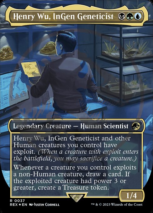 Henry Wu, Geneticista da InGen — Jurassic World Collection 37