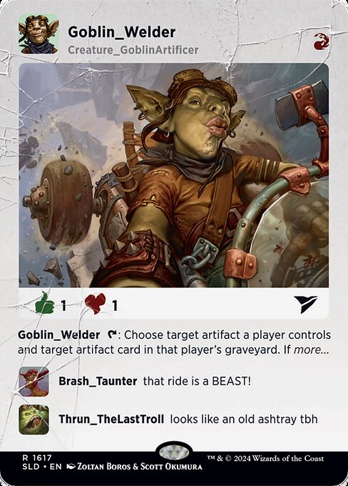 Goblin Soldador — Goblingram 1617