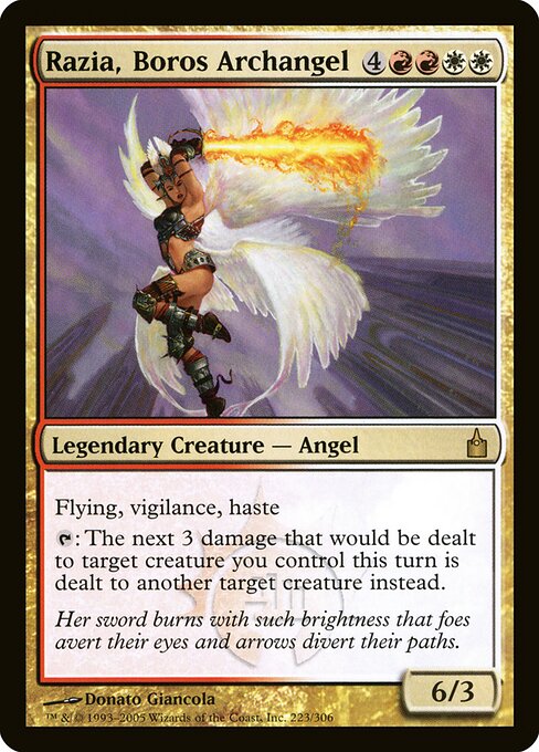 Razia, arcanjo dos Boros — Ravnica: City of Guilds 223