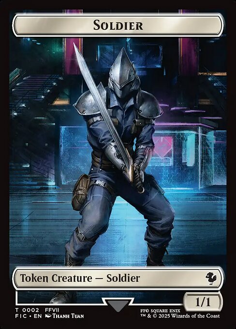 Soldier — Final Fantasy Commander Tokens 2