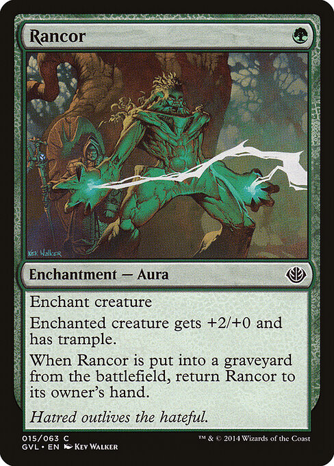 Rancor — Duel Decks Anthology: Garruk vs. Liliana 15