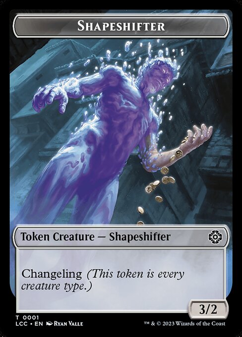 Shapeshifter — The Lost Caverns of Ixalan Commander Tokens 1