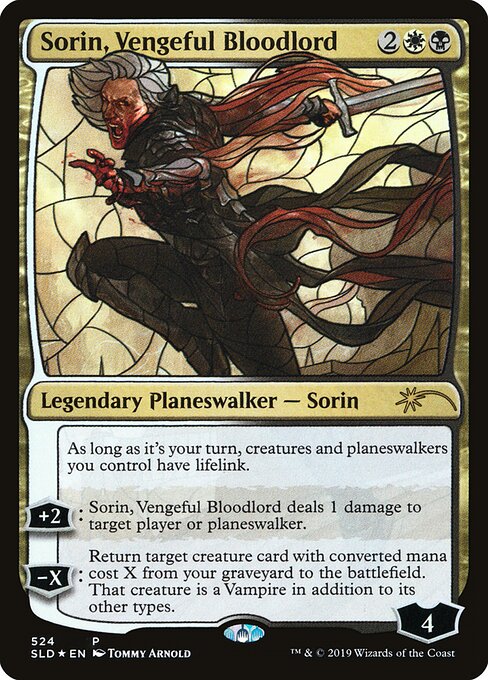 Sorin, Senhor Vampiro Vingativo — Secret Lair Drop 524