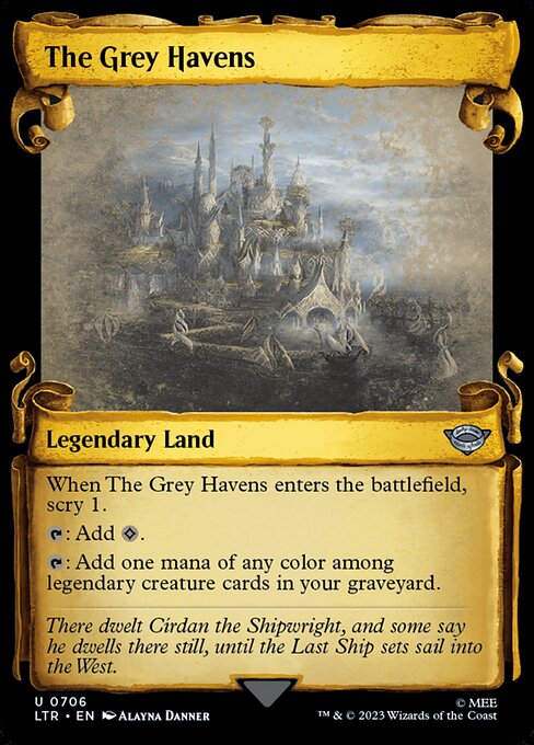 Os Portos Cinzentos — The Lord of the Rings: Tales of Middle-earth 706