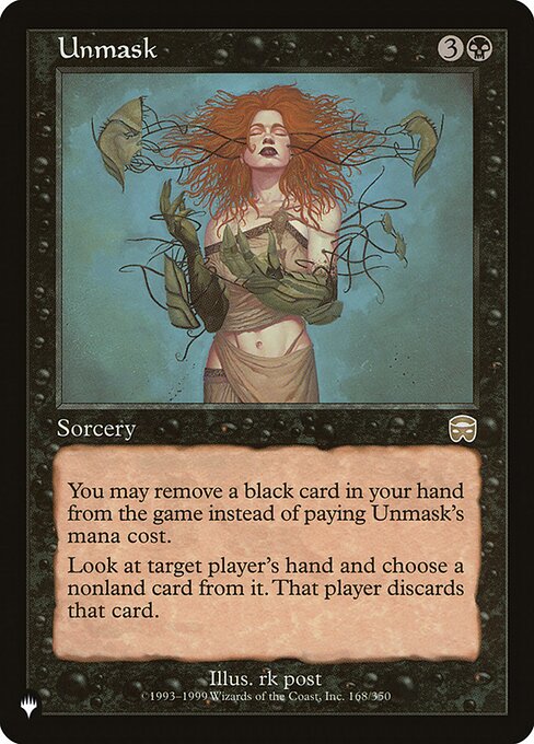 Desmascarar — The List MMQ-168