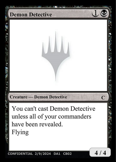 Demon Detective — Unknown Event CB02a