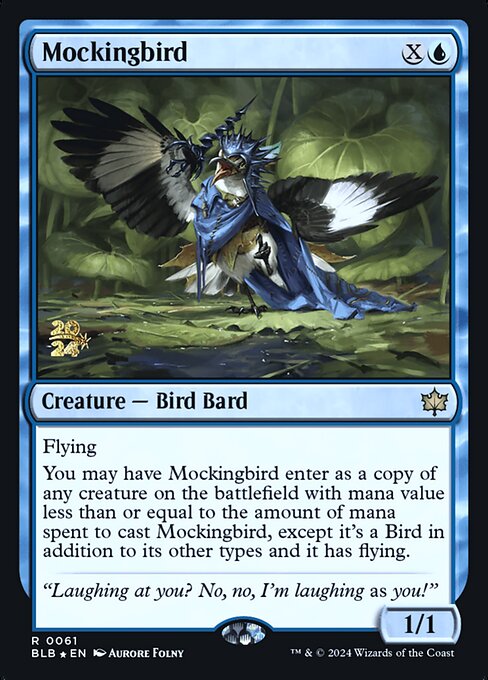 Mockingbird — Bloomburrow Promos 61s