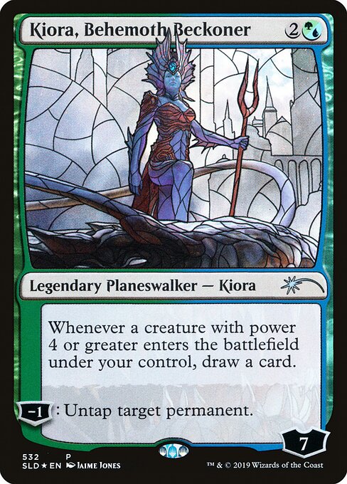 Kiora, Invocadora de Behemoths — Secret Lair Drop 532