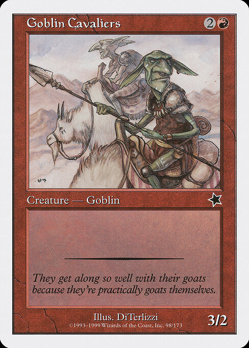 Goblin Cavaliers — Starter 1999 98