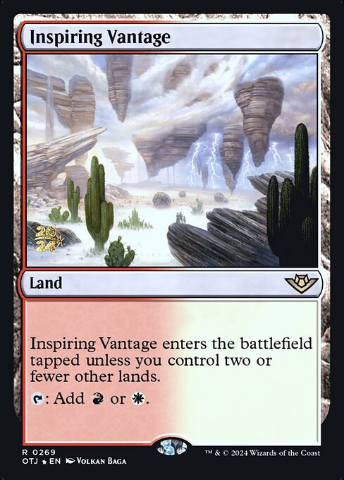 Vantagem Inspiradora — Outlaws of Thunder Junction Promos 269s