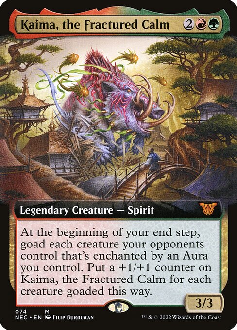 Kaima, a Calma Fraturada — Neon Dynasty Commander 74