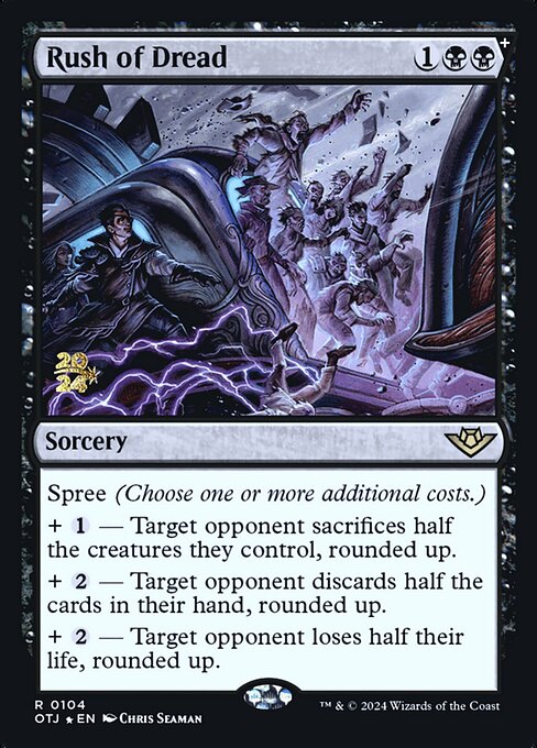 Ímpeto de Pavor — Outlaws of Thunder Junction Promos 104s