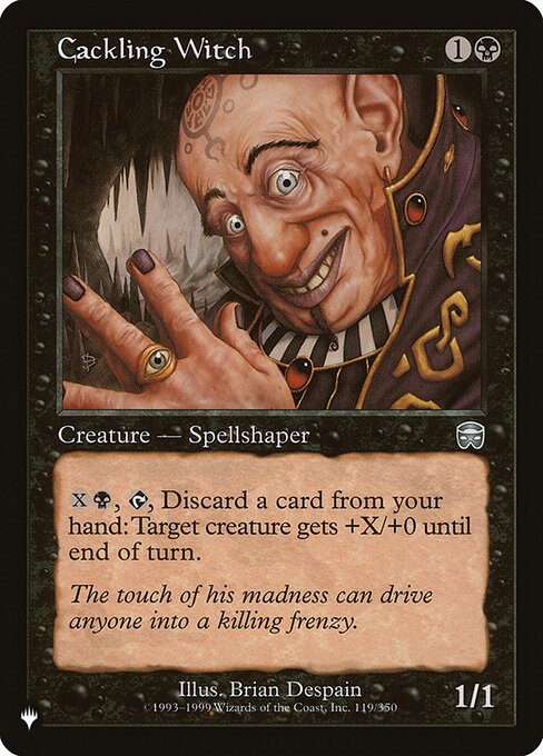 Bruxo Gargalhante — The List MMQ-119
