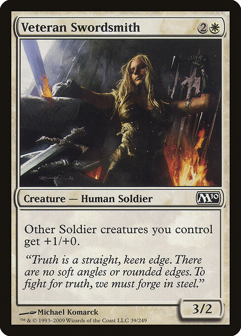 Forjador de Espada Veterano — Magic 2010 39