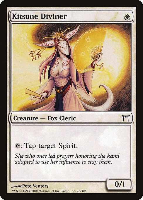 Adivinha Kitsune — Champions of Kamigawa 26