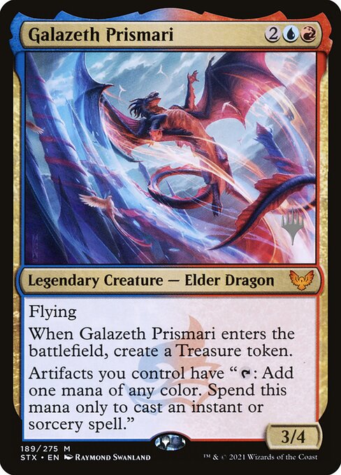 Galazeth Prismari — Strixhaven: School of Mages Promos 189p