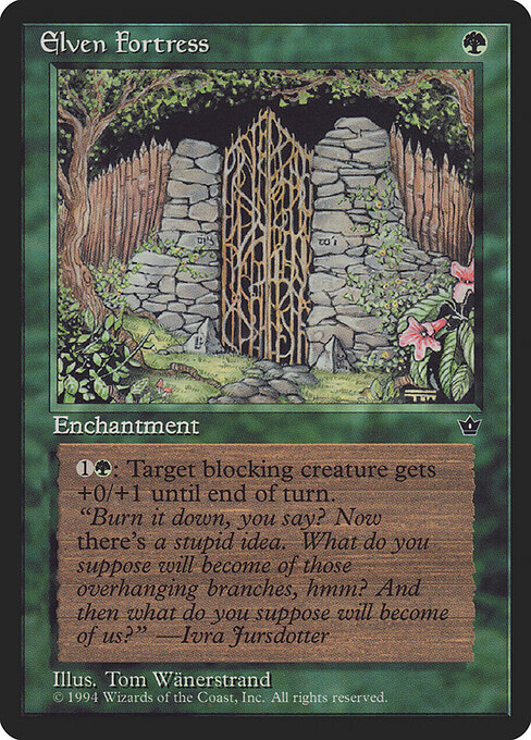 Elven Fortress — Fallen Empires 65d