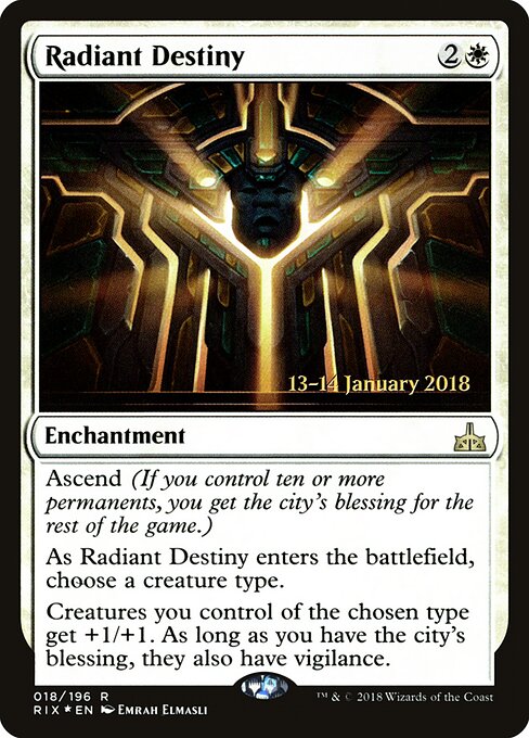 Destino Radiante — Rivals of Ixalan Promos 18s