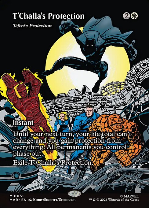 Proteção de Teferi — Marvel Universe 51