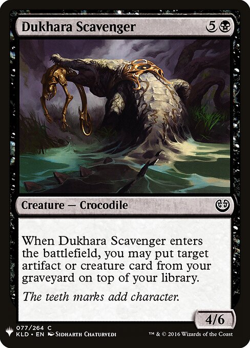 Necrófago do Dukhara — The List KLD-77