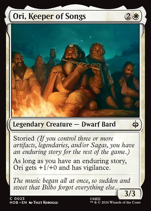 Ori, Keeper of Songs — The Hobbit 23