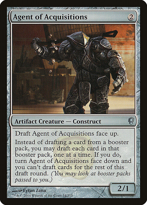 Agent of Acquisitions — Conspiracy 54