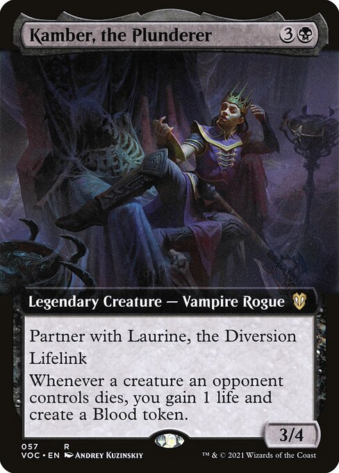 Kamber, a Saqueadora — Crimson Vow Commander 57