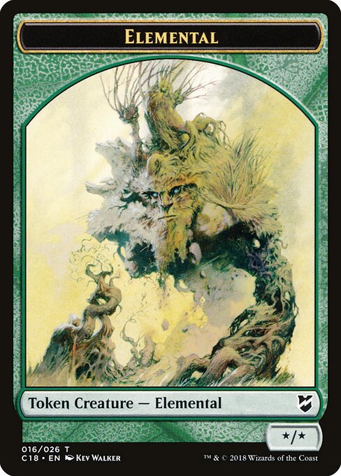 Elemental — Commander 2018 Tokens 16
