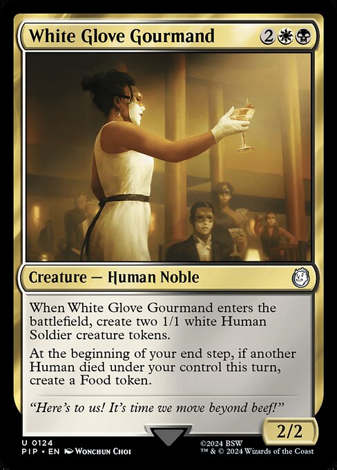 White Glove Gourmand — Fallout 124