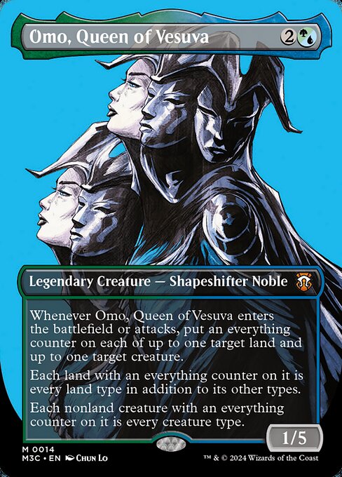 Omo, Queen of Vesuva — Modern Horizons 3 Commander 14