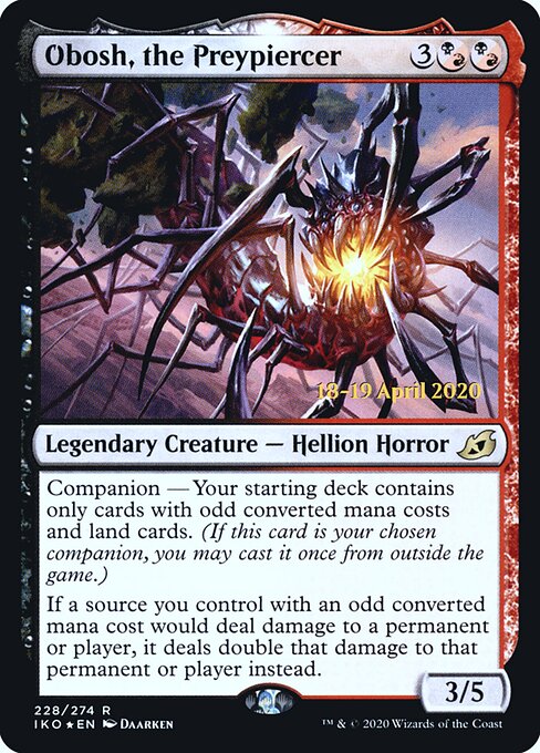 Obosh, o Furapresa — Ikoria: Lair of Behemoths Promos 228s