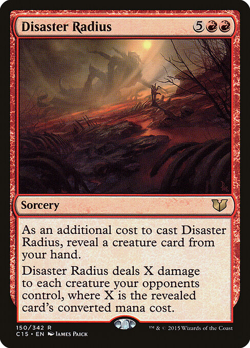 Raio do Desastre — Commander 2015 150