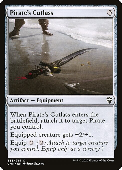 Cutelo do Pirata — Commander Legends 333