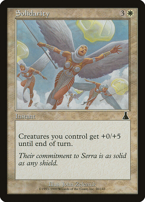Solidariedade — Urza's Destiny 20