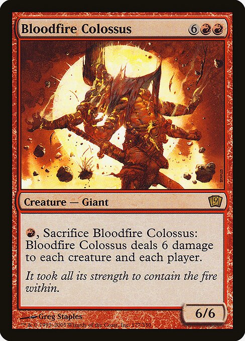 Colosso Sangue Quente — Ninth Edition 177★