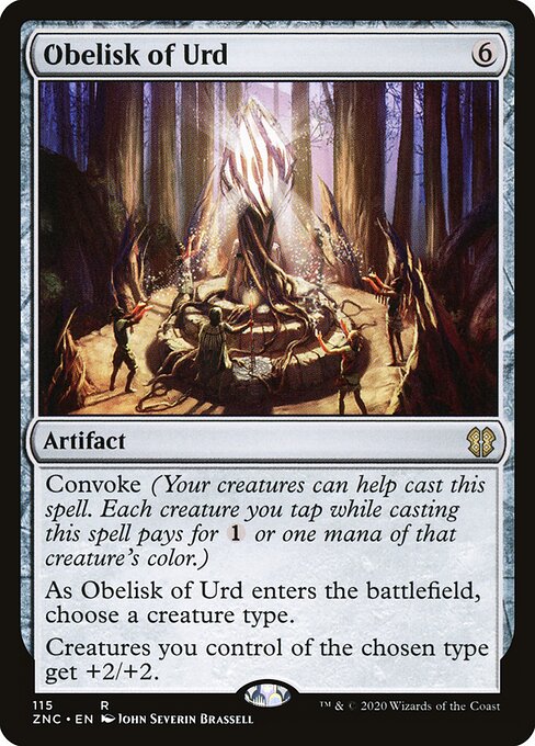 Obelisco de Urd — Zendikar Rising Commander 115