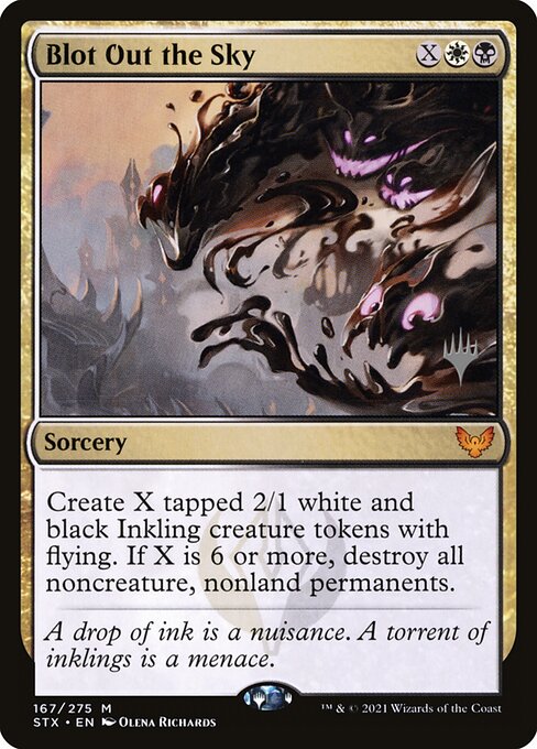 Apagar o Céu — Strixhaven: School of Mages Promos 167p