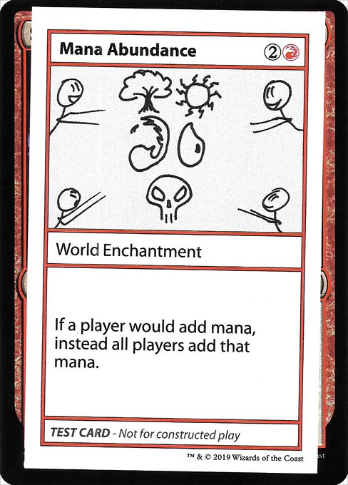 Mana Abundance — Mystery Booster Playtest Cards 2021 58