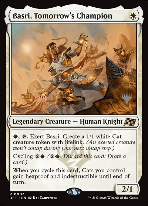Basri, Tomorrow's Champion — Aetherdrift Promos 3p