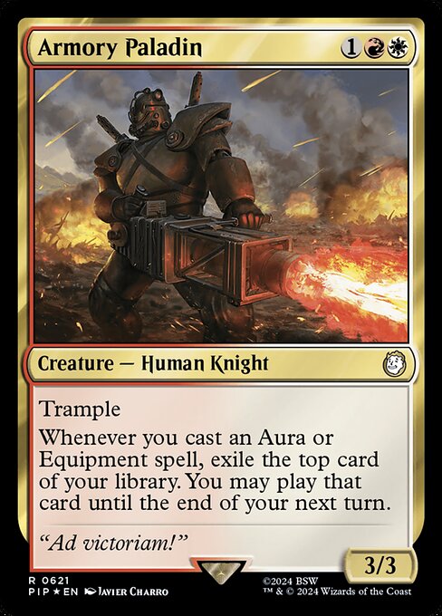 Armory Paladin — Fallout 621