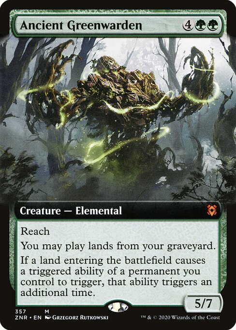 Guardião da Flora Ancestral — Zendikar Rising 357