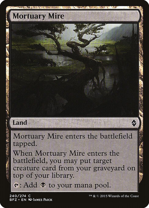 Lodaçal Mortuário — Battle for Zendikar 240