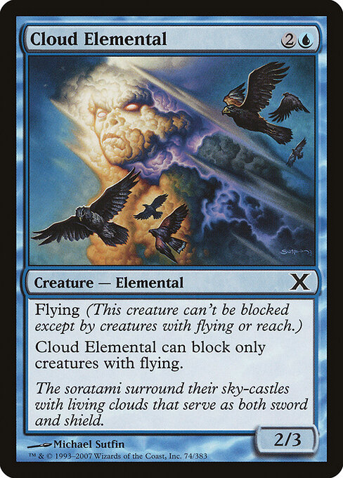 Elemental das Nuvens — Tenth Edition 74
